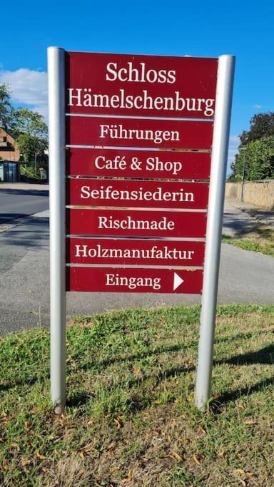 Schoene Ferienwohnung T&N Im Weserbergland Emmerthal Esterno foto