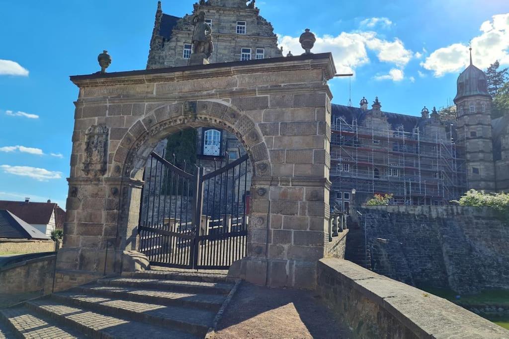 Schoene Ferienwohnung T&N Im Weserbergland Emmerthal Esterno foto